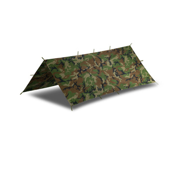PŁACHTA BIWAKOWA HELIKON SUPERTARP (2,5 x 2 m) - US WOODLAND