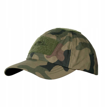 CZAPKA Z DASZKIEM HELIKON - POLYCOTTON RIPSTOP - PL WOODLAND
