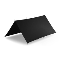 PŁACHTA BIWAKOWA HELIKON SUPERTARP (3 x 3 m) - CZARNY