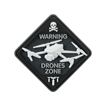 M-TAC NASZYWKA DRONE ZONE PVC BLACK