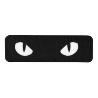 EMBLEMAT M-TAC CAT EYES - FLUOR - CZARNY