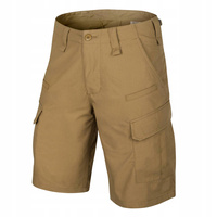 KRÓTKIE SPODNIE HELIKON CPU (COMBAT PATROL UNIFORM) - POLYCOTTON RIPSTOP - COYOTE