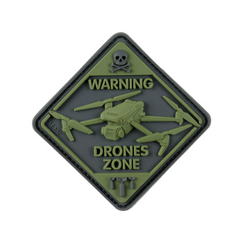 M-TAC NASZYWKA DRONE ZONE PVC OLIVE