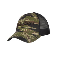 CZAPKA HELIKON-TEX TRUCKER Tiger Stripe - Polycotton Stretch Ripstop - Tiger Stripe / Czarny