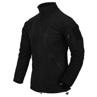 BLUZA HELIKON ALPHA TACTICAL - GRID FLEECE - CZARNY