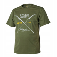 T-SHIRT HELIKON - POLISH MULTITOOL - U.S. GREEN