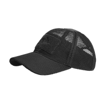 CZAPKA Z DASZKIEM BASEBALL MESH - Mesh - Czarna