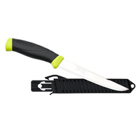 NÓŻ MORAKNIV Fishing Comfort Scaler 150 - Stainless Steel - Czarny / Lime (ID 13870)