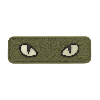 EMBLEMAT M-TAC OCZY KOTA 3D - FLUOR - OLIVE