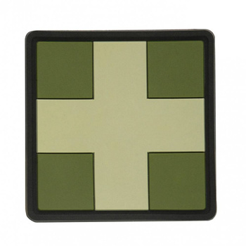 EMBLEMAT M-TAC MEDIC CROSS - PVC - OLIVE