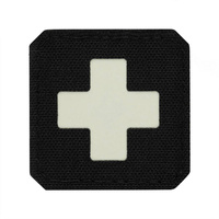 EMBLEMAT M-TAC MEDIC CROSS - FLOUR - CZARNY