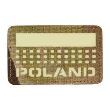 EMBLEMAT M-TAC FLAGA POLSKA - FLUOR - MULTICAM