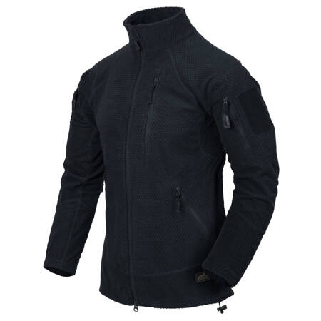 BLUZA HELIKON-TEX ALPHA TACTICAL - GRID FLEECE - NAVY BLUE