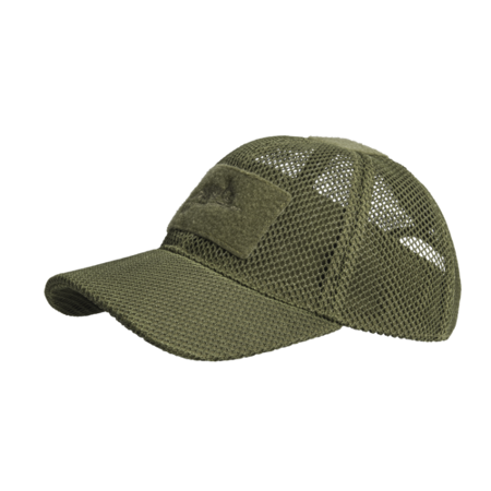 CZAPKA Z DASZKIEM BASEBALL MESH - Mesh - Olive Green