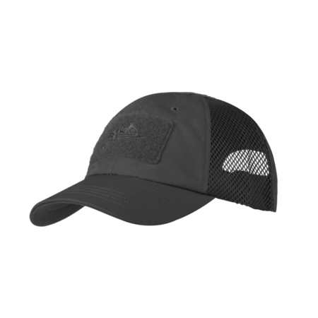 CZAPKA Z DASZKIEM HELIKON-TEX - BASEBALL VENT - CZARNA